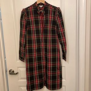 JCrew Tartan Dress
